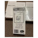 Lathem Time Cards for 7000E and 1500E