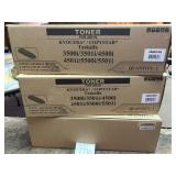 Three Kyocera Taskalfa Toner Cartridges