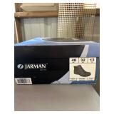 Jarman Brown Leather Work Boots, Size 13