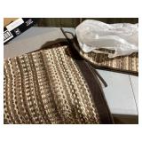 Non-Skid Brown Runner Rugs Set
