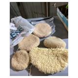 5 Polishing Bonnets, Various Sizes