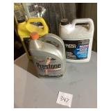 Three Antifreeze/Coolant Containers