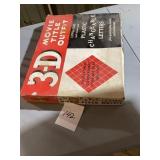 3-D Movie Title Letter Set