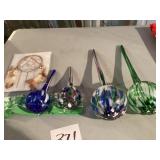 Glass Watering Globes and Dreamcatcher
