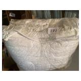 Queen Comforter With Eyelet Lace Trim