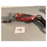 Electric Multi-Tool With Red Housing