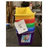 Strobx Multicolor Book Bins