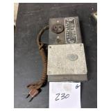 Christy Supply Co. Vintage Iron Tester