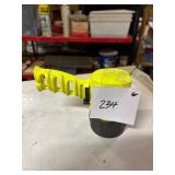 Yellow Handheld Flashlight