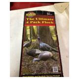 Cherokee Sports Turkey 4-Pack Decoy Set