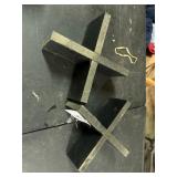 Wooden X-Shaped Bookends or Supports