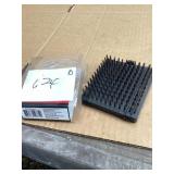 Black Plastic Cleaning Brush Attachment