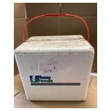 Flash Foods Cooler with Miscellaneous Contents
