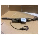 2-Ton Manual Cable Puller With Hooks