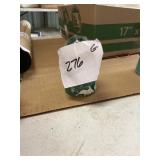 Green Hemingray Glass Insulator