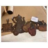 Painted Cast Iron Kitchen Wall Decor