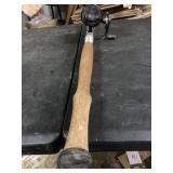 Vintage Fishing Rod With Reel Attached