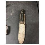 Fixed-Blade Knife with Sheath