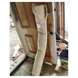Roll of Beige Shag Carpet