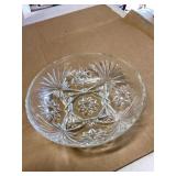 Cut Glass Serving Dishes