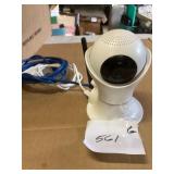 White Wireless Security Camera