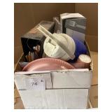 Household Items and Books Lot