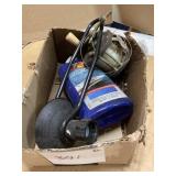 Fishing Reel, Tools, and Cleaner Lot