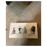 Heritage Village Figurine Set with Box