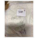 King-Size Ivory Fleece Blanket