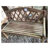 Wooden Outdoor Garden Bench