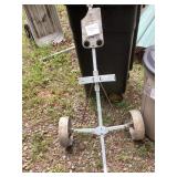 Metal Two-Wheeled Golf Club Cart