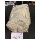 Bag of Assorted Crochet Textiles