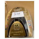 Monster Cable UltraHD Gold HDMI Cable