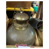 Brass Hanging Pendant Light Fixture