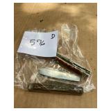 Three Folding Knives