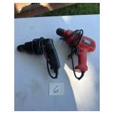 Black & Decker Electric Drills Lot