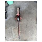 Red Hydraulic Floor Jack with Handle