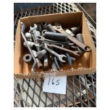 Box Lot of Mixed Hand Tools and Sockets