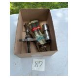Boxed Lot of Tools Including Snap-on Socket