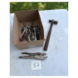 Tools Including Wrenches and Hammer