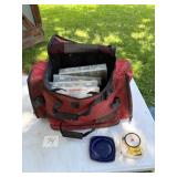 Fishing Gear Bag with Contents