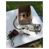 Box Lot With Tools and Gauges