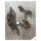 20 Ft Chain With Hooks and Misc Chains
