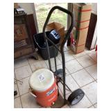 Igloo 5-Gallon Cooler with Metal Cart