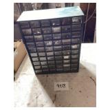 Multi-Drawer Organizer with Contents