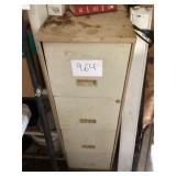 Metal Four-Drawer Filing Cabinet