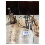Grease Guns and Bottle Jack