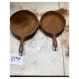 Rusted Cast Iron Skillets