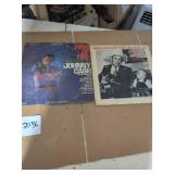Johnny Cash and Hank Williams Vinyl Records