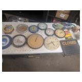 Wall Clocks and Miscellaneous Items